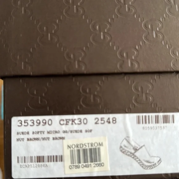 Authentic Gucci Suede Espadrilles- Brown - Picture 5 of 6